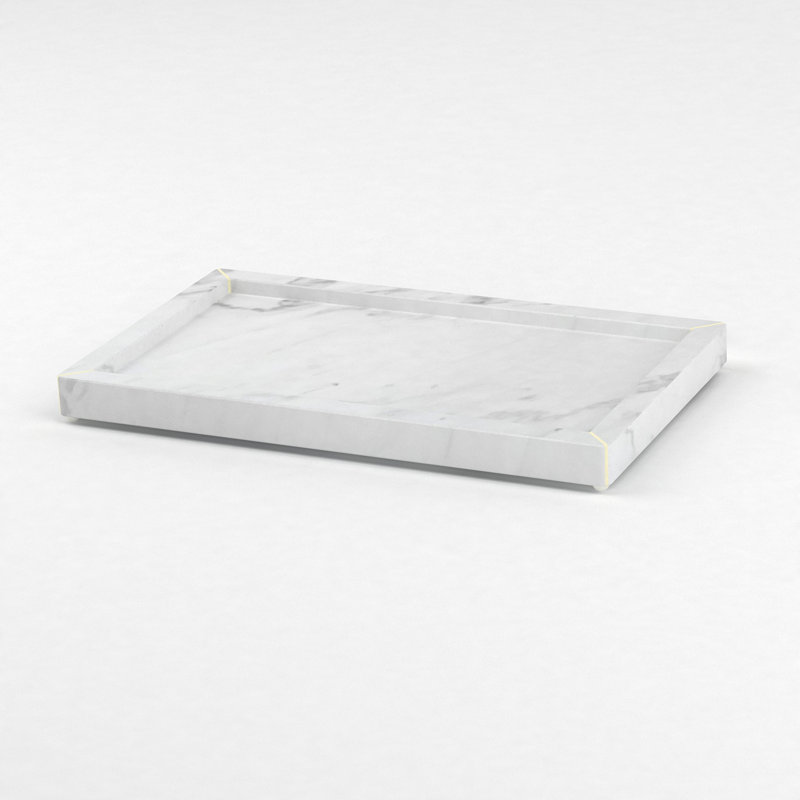 Plateau de table basse en marbre
