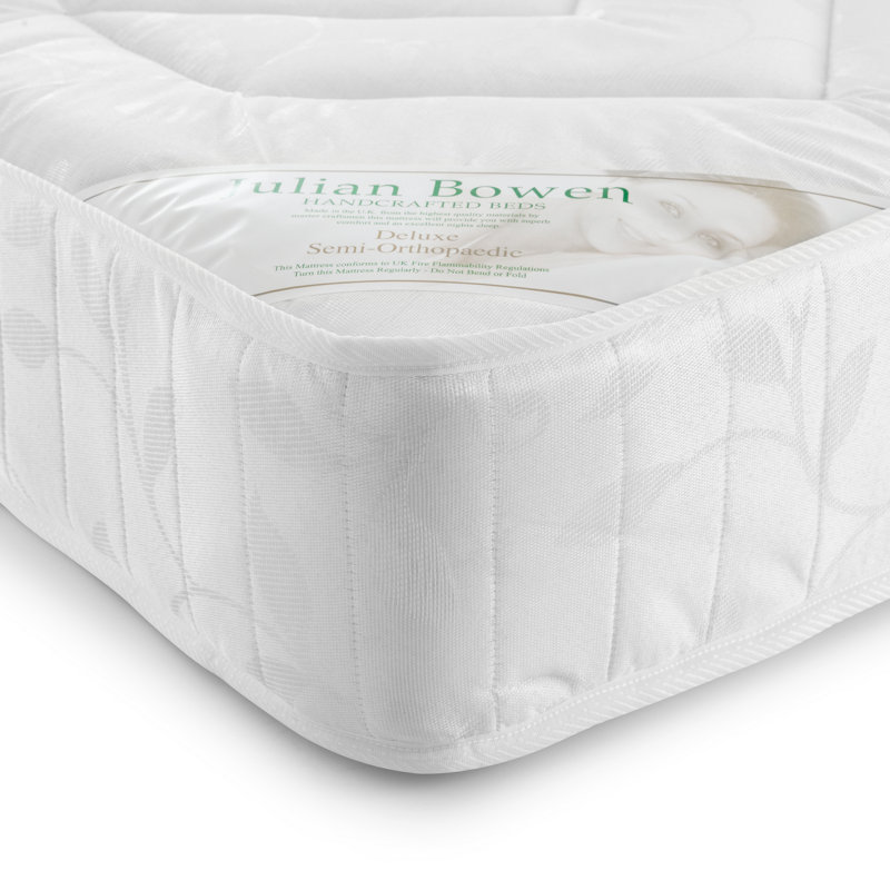 Deloss Upholstered Storage Bed with Mattress, Double (4'6)
