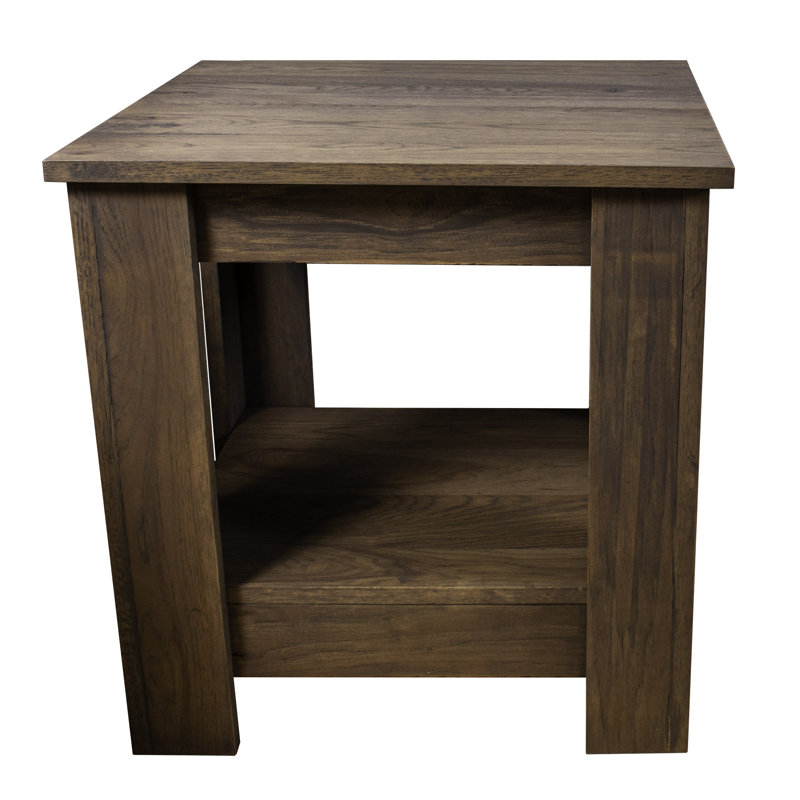 Daughtrey Solid Wood End Table