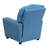 Contemporary Kids Recliner with Cup Holder-56801095