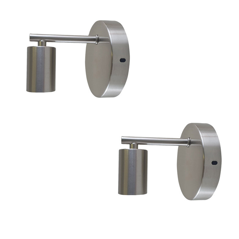Lissowski Armed Sconce, No, Satin Nickel