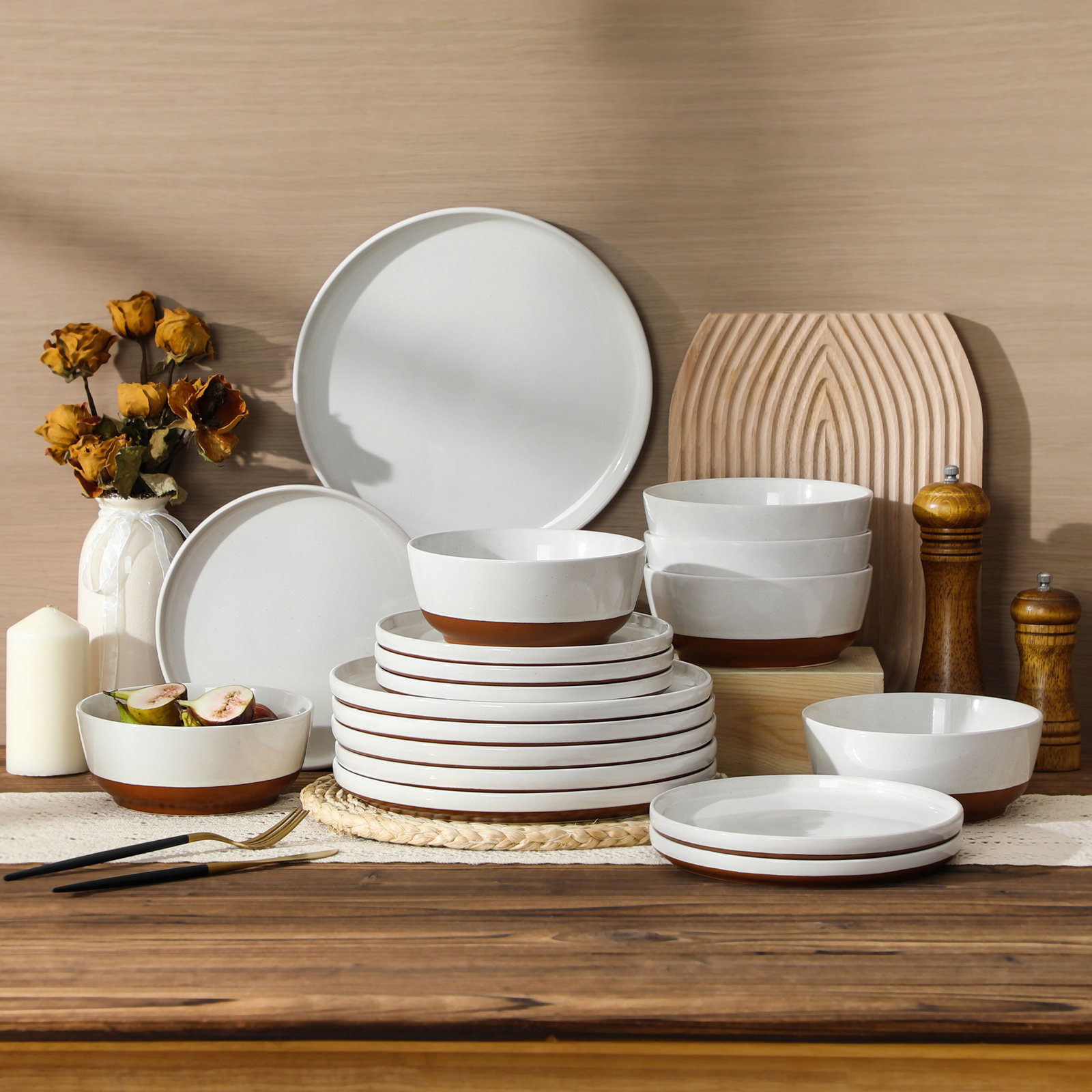 Waldorf Ceramic Dinnerware Set