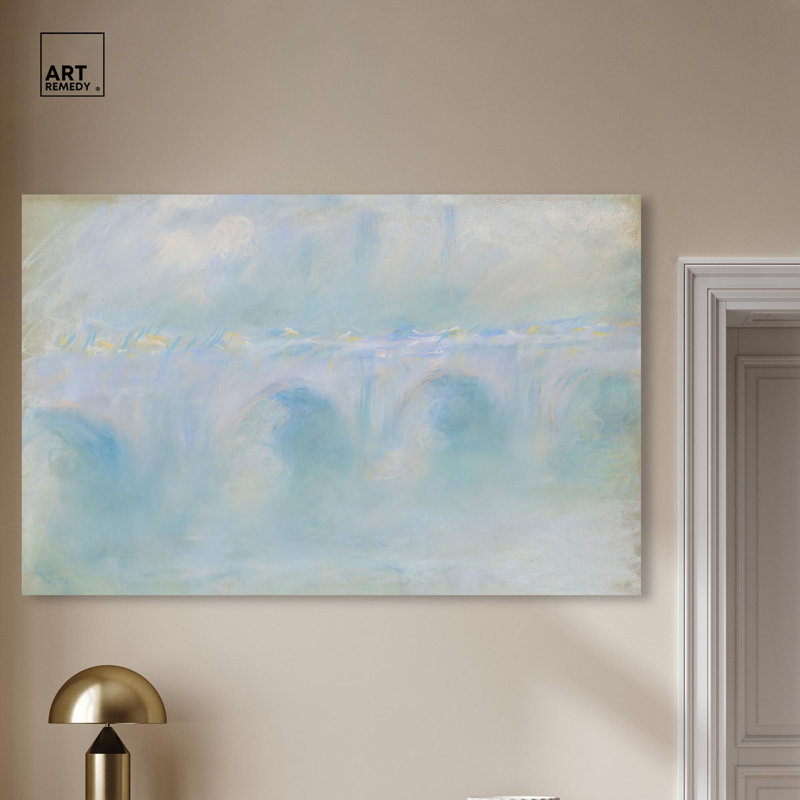 Wildenstein 1991 Large Abstract Canvas Art Print