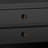 Carlton - Bedside Table - Black-696200710
