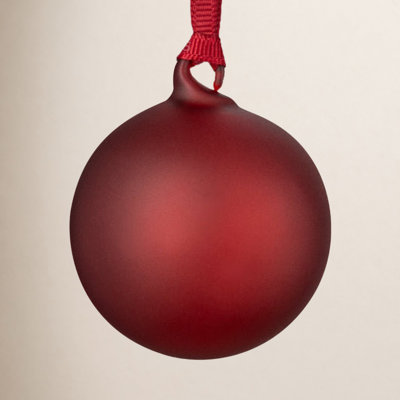 JUHLA 3" Glass Bauble