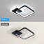 Square 33Cm LED Flush Mount With Remote