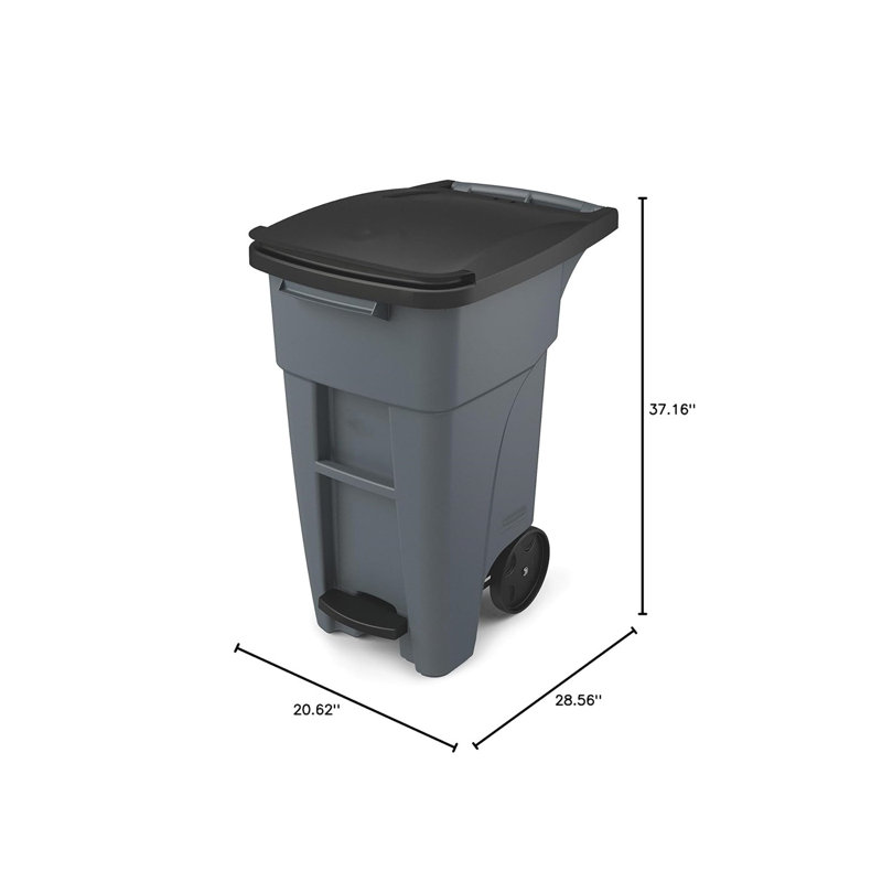 Poubelle à roulettes 32 GAL
