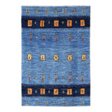 Persian hand knotted Gabbeh Loribaft 2'X 3'