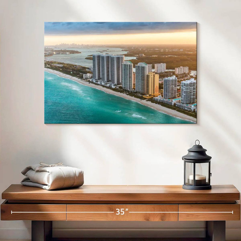 Gratte-ciel Nicci Miami Beach, H 16 po x l 24 po