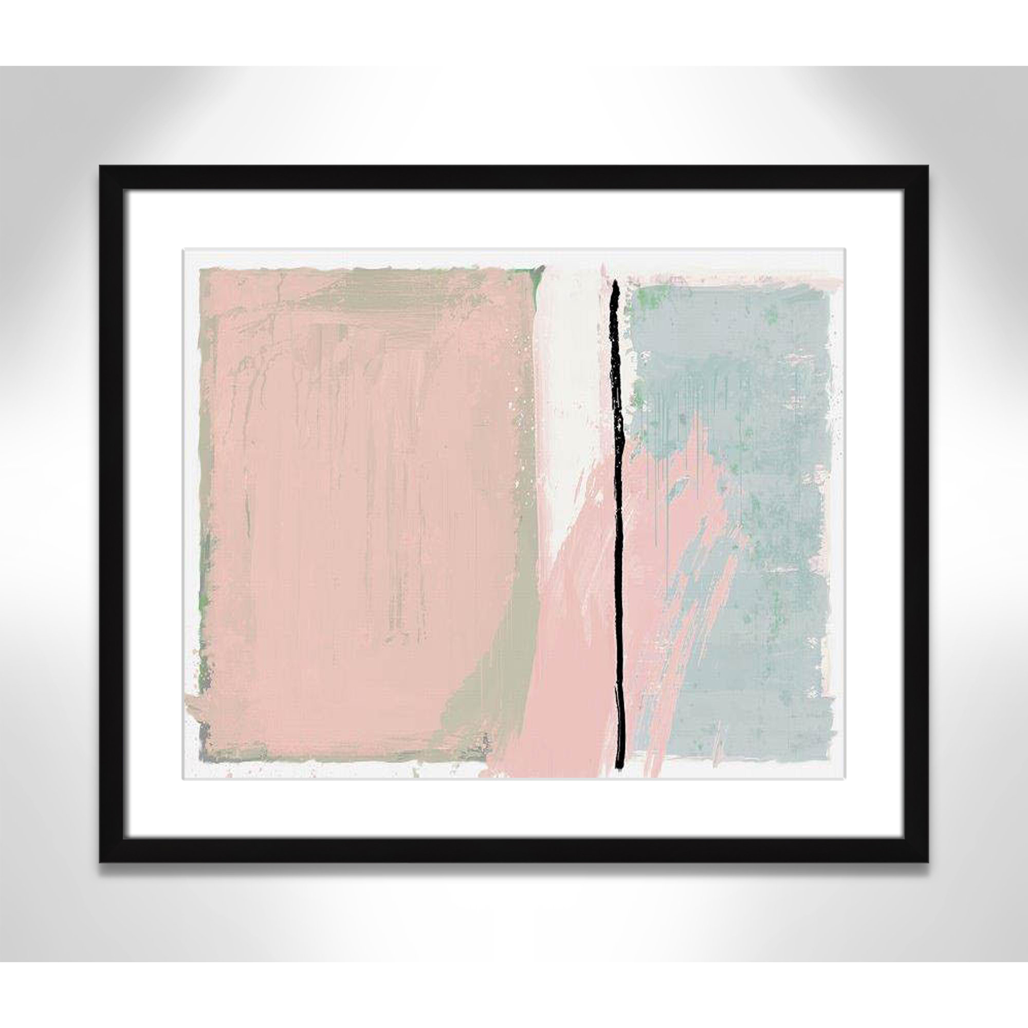 Pastel Opulance by Casa Fine Arts, Black Box Picture Framed, White, 21.5" H x 25.5" W x 1.25" D