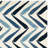 Deedre Hand Tufted Wool And Viscose Chevron Rug-1762687927
