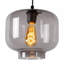 Rayola 1 - Industrial Glass Pendant Light – Modern Square Ceiling Light for Kitchen & Bedroom