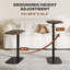 Adjustable Overbed Bedside Table Pneumatic Adjustable Height Laptop Computer with Tray-827242795
