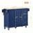 Groningen Solid Wood Top Kitchen Island-392041869