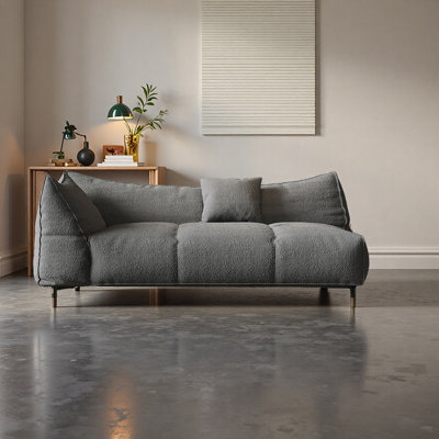 Chaise longue en flanelle de luxe en bois massif