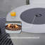 Michaeleen Round Stone Propane Smokeless Fire Pit