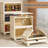 3-layer collapsible storage bins with magnetic doors,plastic lockers with wheels