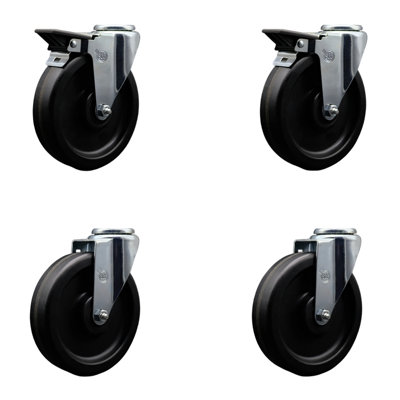4-Piece Phenolic Caster Set