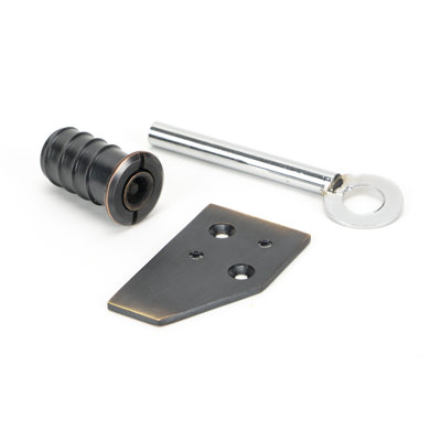 Key-Flush Sash Stop Door Accessory
