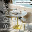 Cleofus Round Metal Base Dining Table-558404552-561748710-566617741