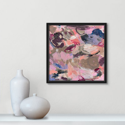 Vineyard Evening Square Version Print by Marisol Evora