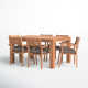 Auburn 60'' Rectangular 6 - Person Outdoor Dining Set