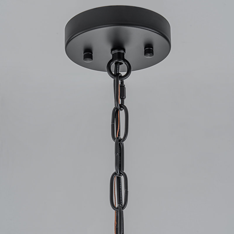 Verre moderne 4 lumières à ondulation d'eau classique Chanderlia