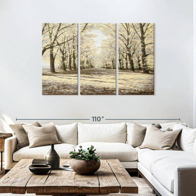 Harnek Winter Cathedral, 48" H x 74" W