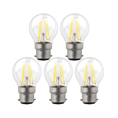5W B22 Dimmable LED Globe Light Bulb