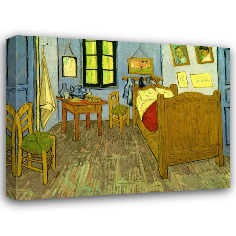 Bedroom at Arles, 19" H x 24" W