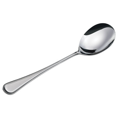 Winco Shangarila Stainless-Steel Serving Spoon, Extra Heavyweight, 12" (12 Pack)