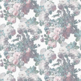 Elle Decor Floral Baroque 3D Embossed Glitter Shimmer 33' L x 21" W Wallpaper Roll