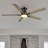 52'' Smart Ceiling Fan with Remote Control and Light Kit Included-64962821