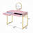 Blomquist Modern Vanity Desk With Sleek Contemporary Styling W/Mirror
