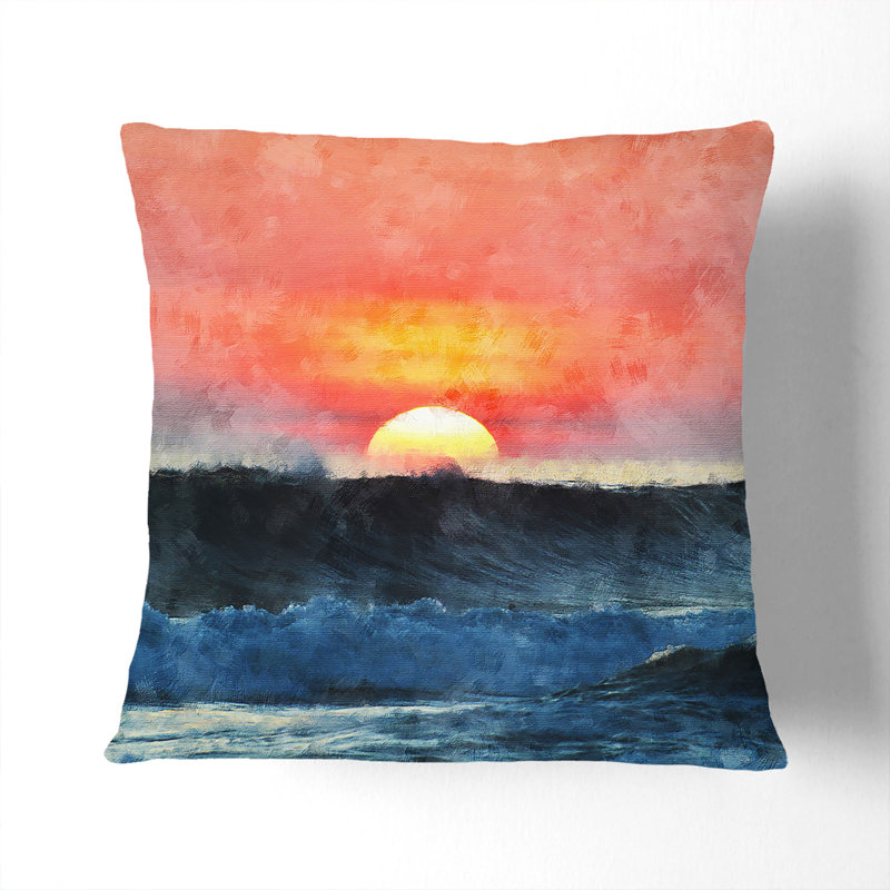 Square Throw Cushion, 40cm H x 40cm W x 15cm D, White