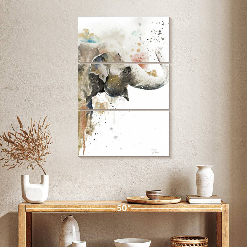 Brampt Water Elephant, 38" H x 24" W