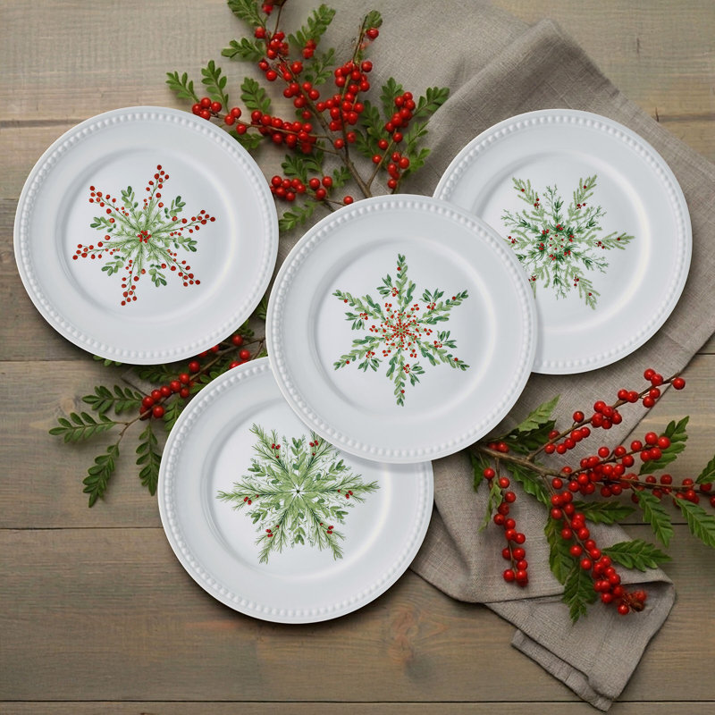 Ensemble de 4 assiettes à salade Everyday