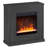 Santos 30'' W Electric Fireplace with 4777 BTU-2083142568