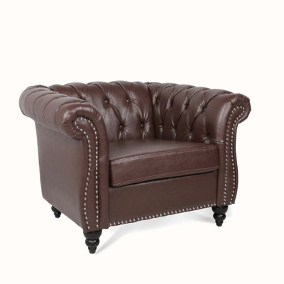 Decoda 38.98'' Wide Tufted Armchair -  Alcott HillÂ®, 8A00861C32FA420D998A79C8DBA41D32