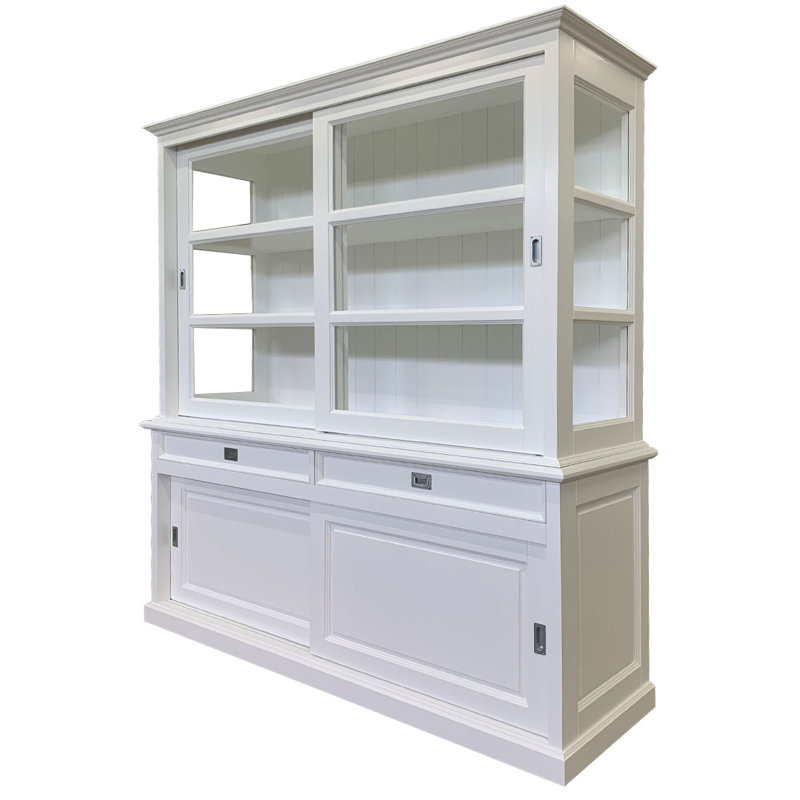 Stiles Display Cabinet, White