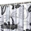 Rideau de douche imperméable avec 12 crochets-683917087