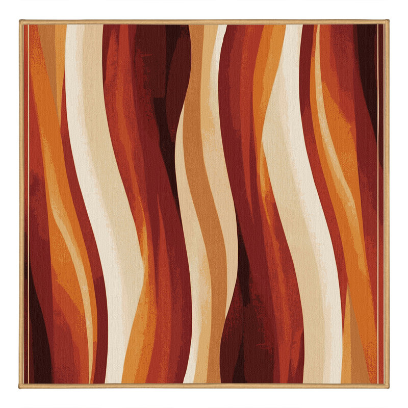 Desert Bloom Rug, Square 6'