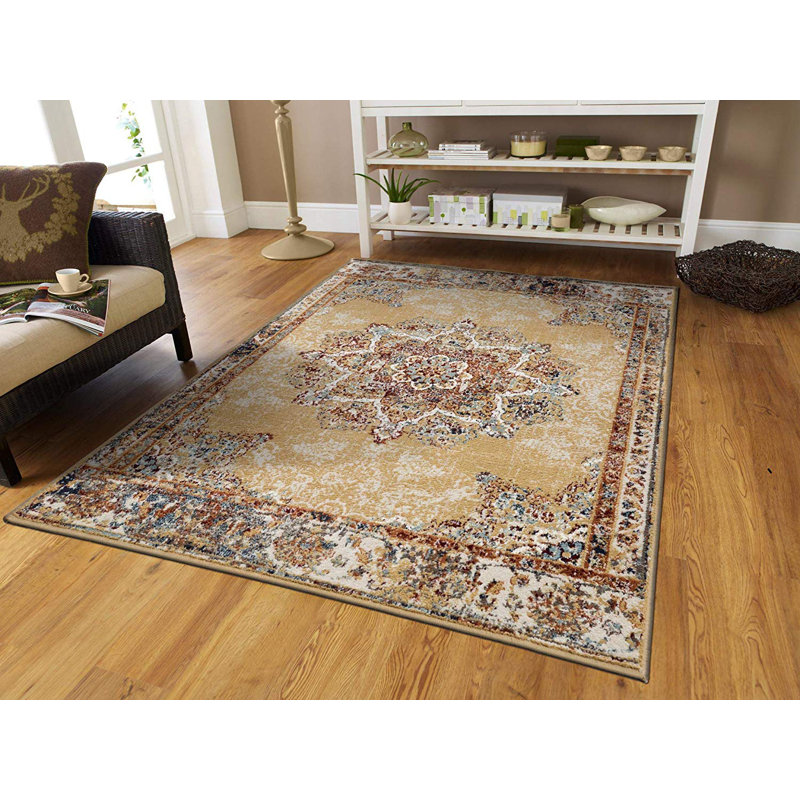 Schoenrock Oriental Indoor Rug, Rectangle 8' x 10'