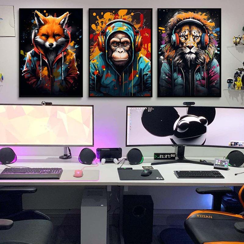 3 Piece Wrapped Canvas Print