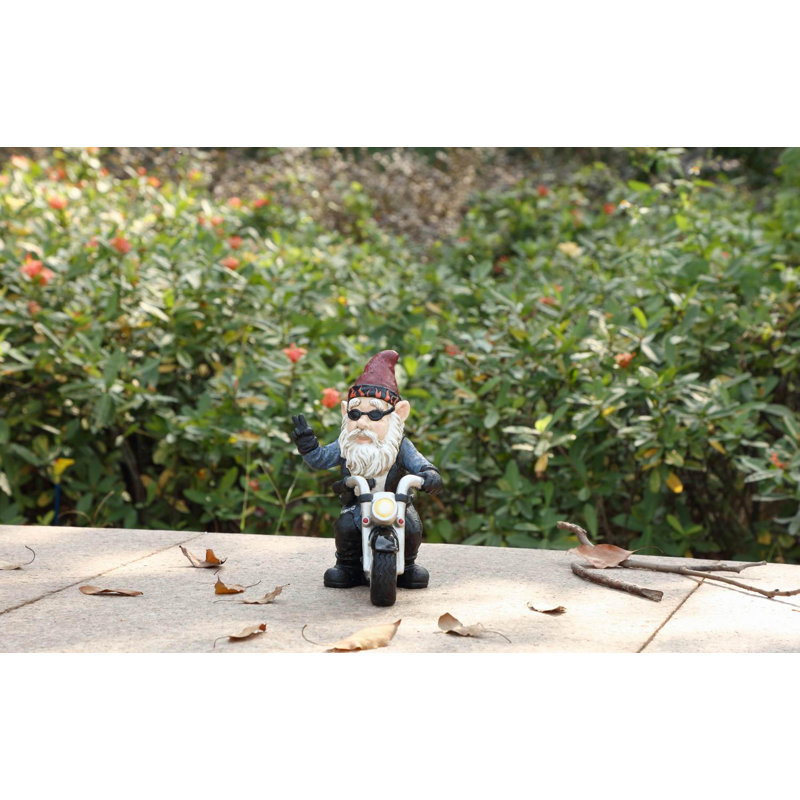 Peace Biker Gnome