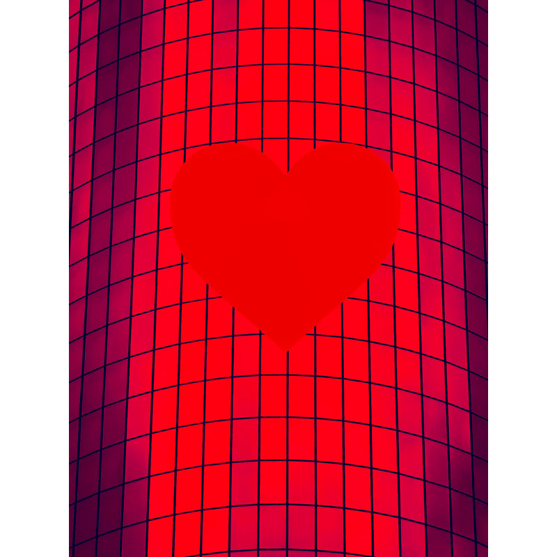 Endless Love Print, 31.25" H x 25.25" W