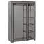 Carsten 2 Door Stainless Steel Wardrobe-401003563