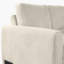 Canapé-lit modulaire en U de 107,5 po avec méridienne coulissante et rangement