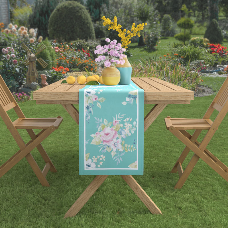 Linge de table en polyester Edessa, Rectangle 72 po
