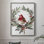 «Christmas Holiday Art», impression encadrée - Bois massif XMA171711